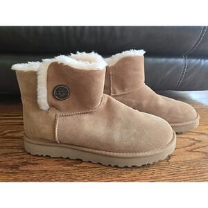 UGG Mini Bailey Button Boots Women's Size 11  1127352 Authentic